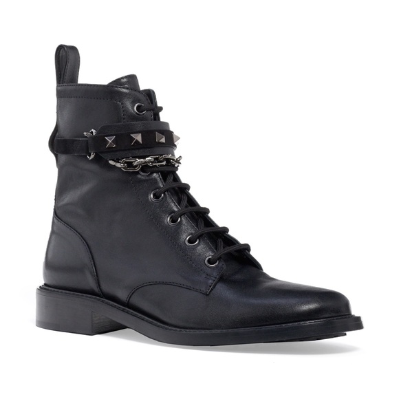 Valentino Combat Boots SZ 35 - Picture 1 of 9
